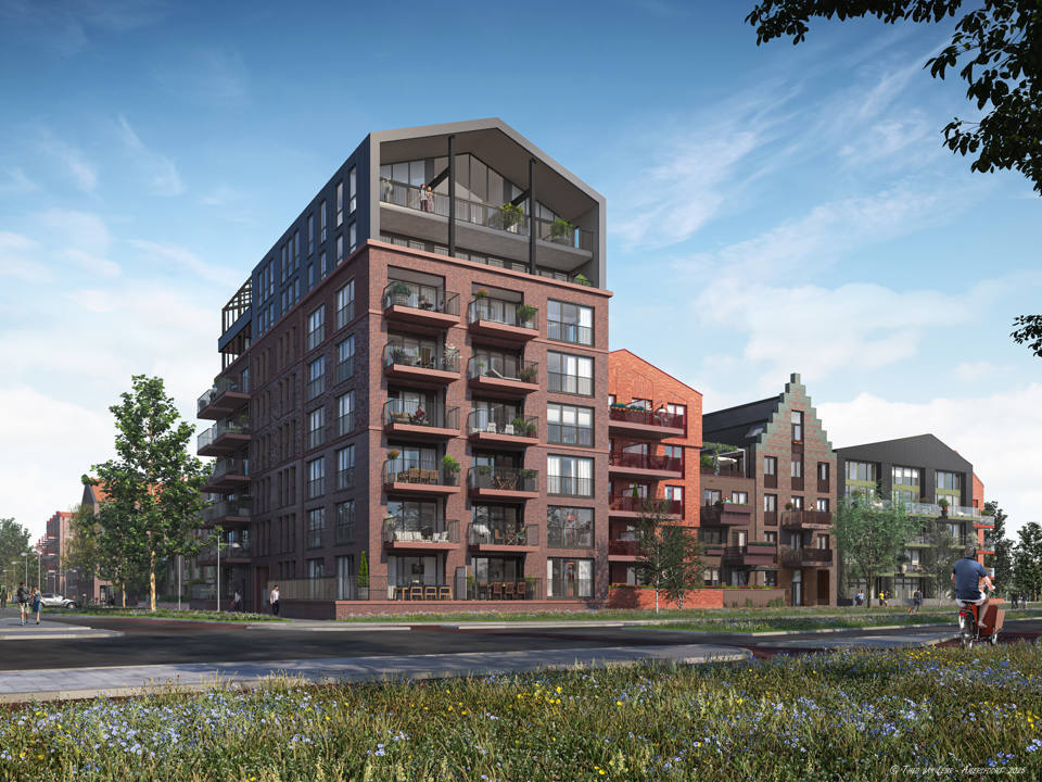 Woningen Fase 1B Pelmolenpad.
